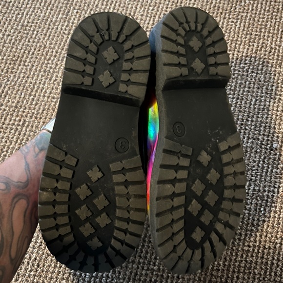 Steve Madden Rainbow girl punk boots - Picture 7 of 7